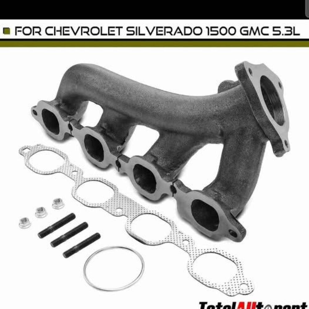 New left Exhaust Manifold w/ Gasket Kit for Cadillac Escalade, Yukon